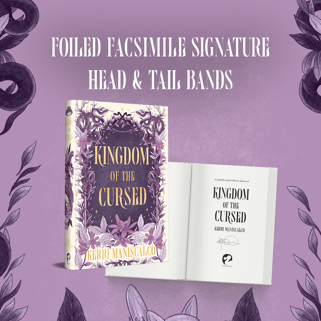 Kingdom of the Cursed Deluxe facsimile signature 